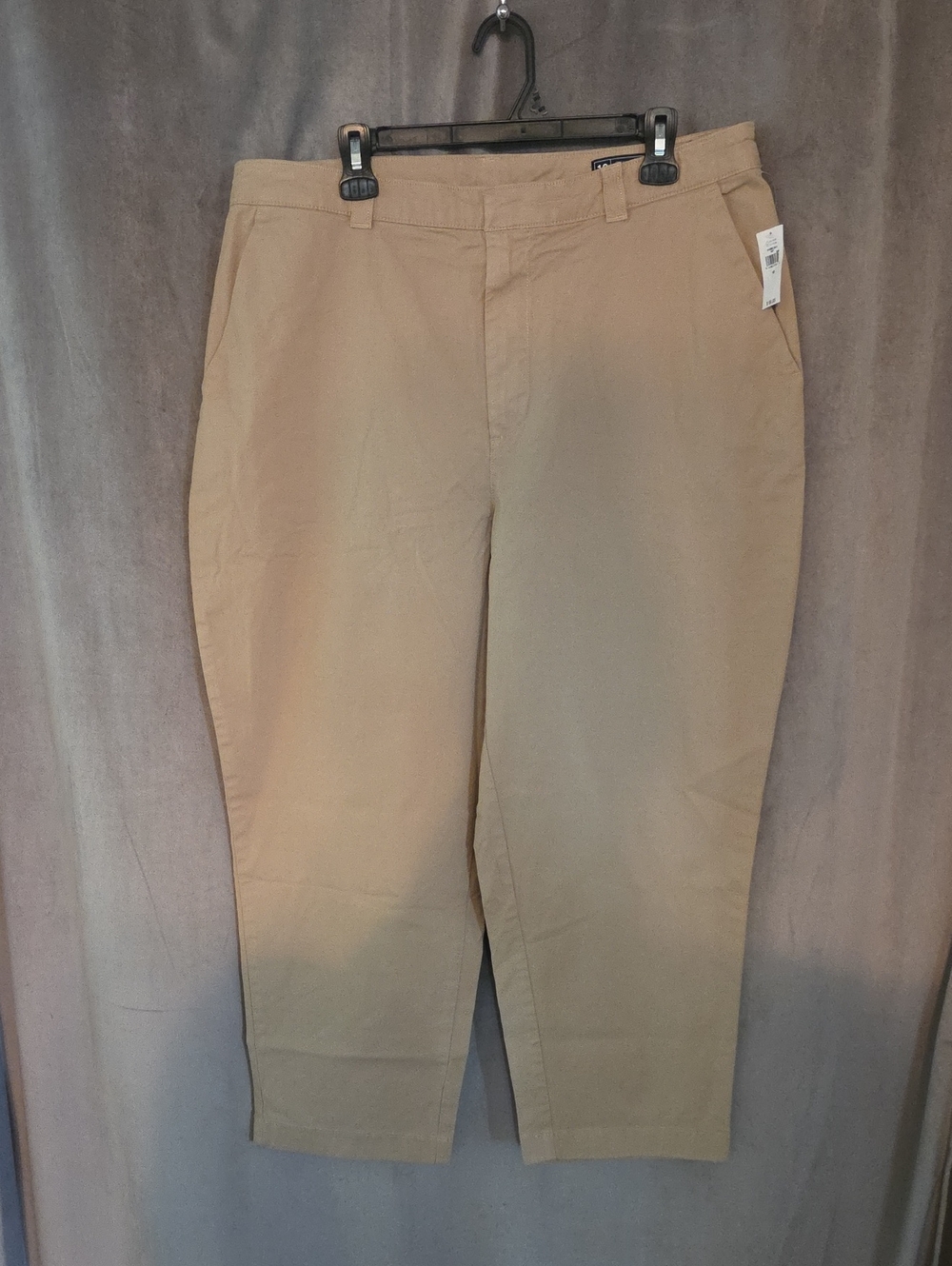 NWT GAP Size 16 Women's Khaki Straight-Leg Chinos - Light Tan